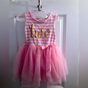 Two birthday dress size 2/3